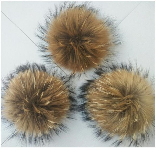 50 pcs/lot really natural animal raccoon hair ball 12-15cm large pompom with buckle brooch pin knitted hats caps facto qyldjr
50 pcs/lot really natural animal raccoon hair ball 12-15cm large pompom with buckle brooch pin knitted hats caps facto qyldjr