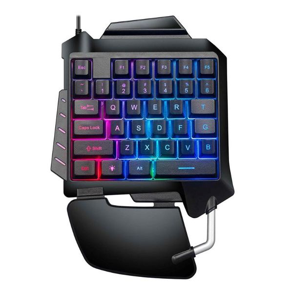 g92 wired single handed keyboard professional deskled backlit mechanical feel keyboard 35 keys ergonomic for games
g92 wired single handed keyboard professional deskled backlit mechanical feel keyboard 35 keys ergonomic for games