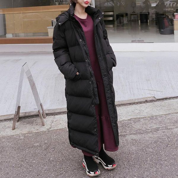 duck down parka coat extra maxi long winter jacket women hooded plus size female lady windbreaker overcoat outwear clothing 301, Black
duck down parka coat extra maxi long winter jacket women hooded plus size female lady windbreaker overcoat outwear clothing 301, Black