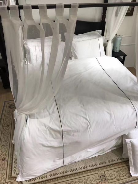 4pc 100% cotton simple white l bedding sets with piping on duvet cover and pillowcase1
4pc 100% cotton simple white l bedding sets with piping on duvet cover and pillowcase1