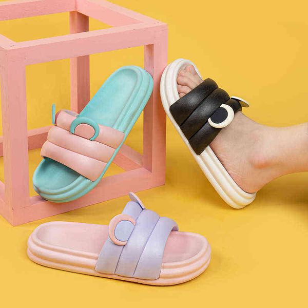 2022 spring and summer new ladies slippers bear ears macarons cute couples home pvc breathable non-slip men's sandals y220307, Black
2022 spring and summer new ladies slippers bear ears macarons cute couples home pvc breathable non-slip men's sandals y220307, Black