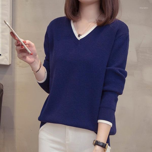 plus size v neck pullovers sweaters 2020 autumn winter clothes splice color ladies knitted oversized streetwear jumper 4xl1, White;black
plus size v neck pullovers sweaters 2020 autumn winter clothes splice color ladies knitted oversized streetwear jumper 4xl1, White;black