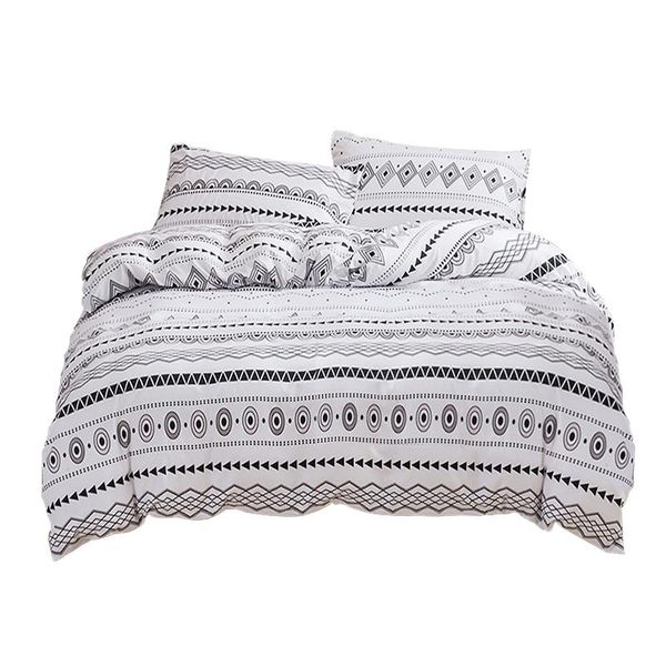 3pcs/set fashion corner ties single king with pillow case luxurious quilt cover zipper closure soft durable bedding decor
3pcs/set fashion corner ties single king with pillow case luxurious quilt cover zipper closure soft durable bedding decor
