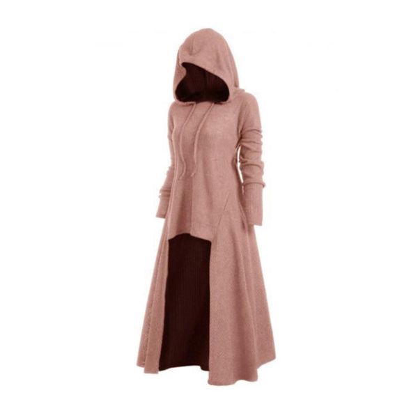 women's jackets autumn long hooded coat solid elasticity irregular dress europe clothing slim fit plus size 5xl vintage female outwear, Black;brown
women's jackets autumn long hooded coat solid elasticity irregular dress europe clothing slim fit plus size 5xl vintage female outwear, Black;brown