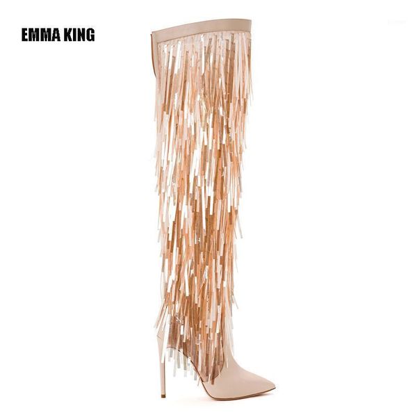 boots 2021 fashion knee high boot lady nude tassel over the booties women thin heel long mujer arrival1, Black
boots 2021 fashion knee high boot lady nude tassel over the booties women thin heel long mujer arrival1, Black
