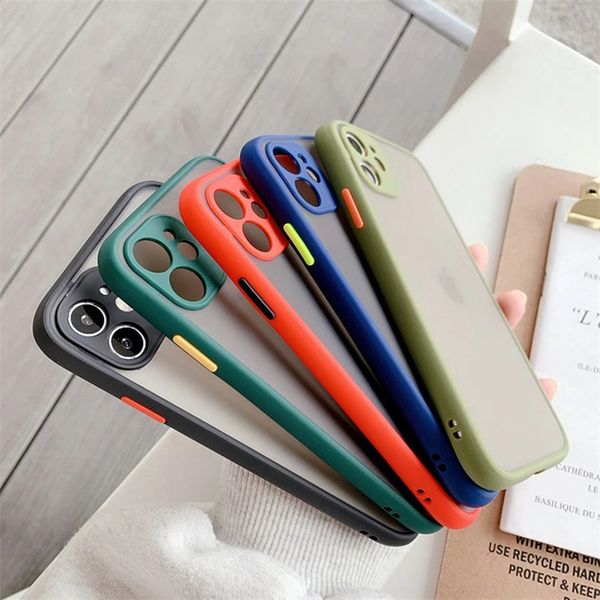 dhl 100pcs phone case for iphone 6 7 8 plus x 11 12 pro max x xr xs max 7plus luxury contrast color frame matte hard tpu+pc protective
dhl 100pcs phone case for iphone 6 7 8 plus x 11 12 pro max x xr xs max 7plus luxury contrast color frame matte hard tpu+pc protective