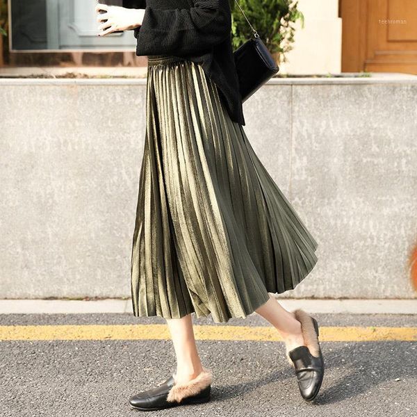women's pleated a-line loose elastic high waist casual maxi long party skirts1 skirts, Black
women's pleated a-line loose elastic high waist casual maxi long party skirts1 skirts, Black