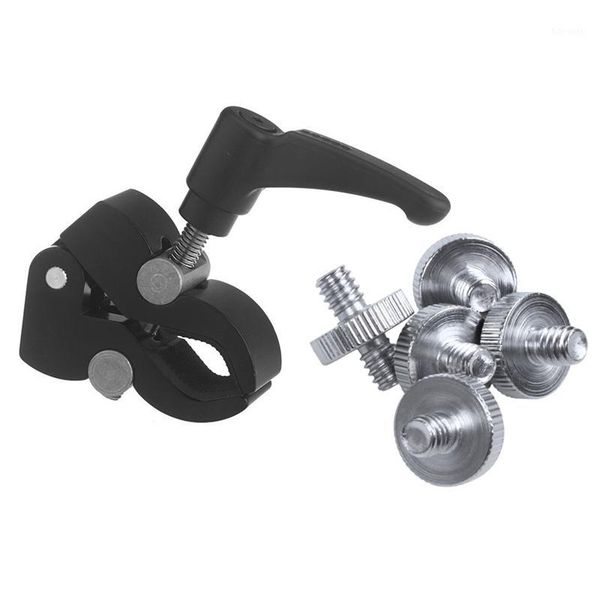 6pcs camera accessories: 1 pcs ic arm crab pliers clip & 5 pcs 1/4 inch male to 1/4 inch male threaded screw adapter1
6pcs camera accessories: 1 pcs ic arm crab pliers clip & 5 pcs 1/4 inch male to 1/4 inch male threaded screw adapter1