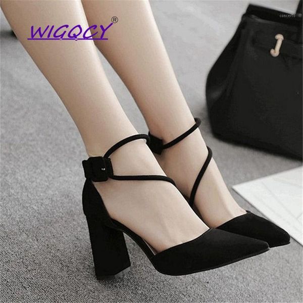 pointed toe suede square heel high heel sandals women 2021 spring summer shoes woman fashion riband buckle strap ladies shoes1, Black
pointed toe suede square heel high heel sandals women 2021 spring summer shoes woman fashion riband buckle strap ladies shoes1, Black