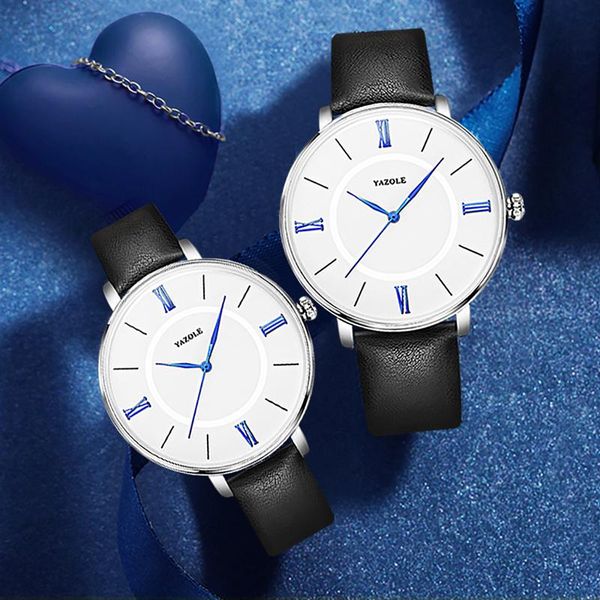 wristwatches couple watches pair men and women 2021 waterproof leather quartz wrist for fashion gift clock, Slivery;brown
wristwatches couple watches pair men and women 2021 waterproof leather quartz wrist for fashion gift clock, Slivery;brown
