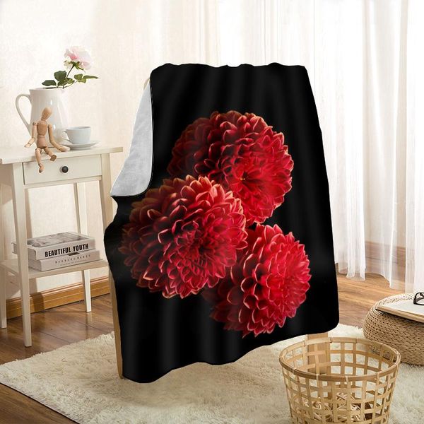 cute red dahlias flower throw blanket personalized blankets on for the sofa/bed/car portable 3d blanket for kid home textiles
cute red dahlias flower throw blanket personalized blankets on for the sofa/bed/car portable 3d blanket for kid home textiles