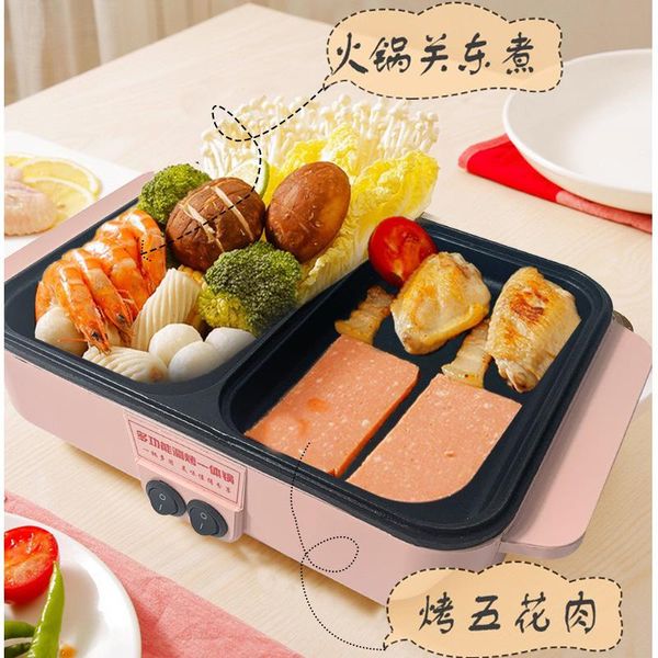 electric skillets frying pan, wok, shabu-shabu, brazing multi-function pot, double temperature control pot
electric skillets frying pan, wok, shabu-shabu, brazing multi-function pot, double temperature control pot