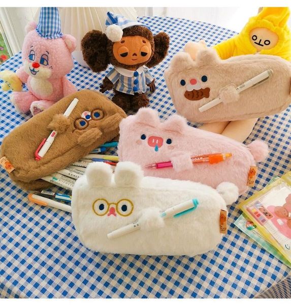bentoy milkjoy student school pencil bag kawaii bear japan korea fashion large capacity cute pen box girls cosmetic cases holder
bentoy milkjoy student school pencil bag kawaii bear japan korea fashion large capacity cute pen box girls cosmetic cases holder