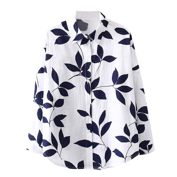 women autumn long sleeve leaf print loose button shirt casual blouse women leaf floral print chiffon blouse autumn long, White
women autumn long sleeve leaf print loose button shirt casual blouse women leaf floral print chiffon blouse autumn long, White