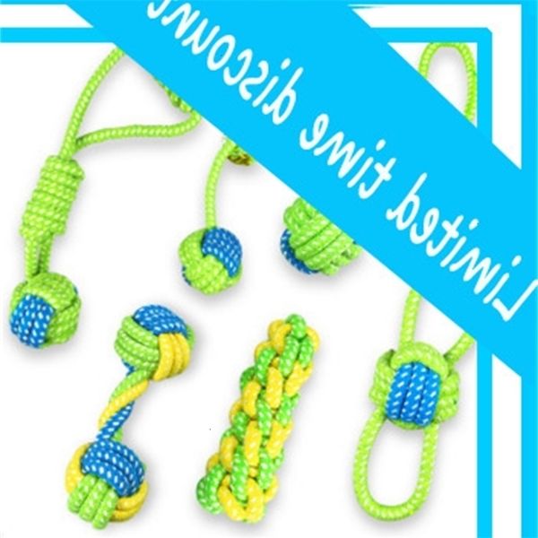 7/pcs puppy cotton knot ball grinding teeth chewing toy odonisis training rope for little dog
7/pcs puppy cotton knot ball grinding teeth chewing toy odonisis training rope for little dog