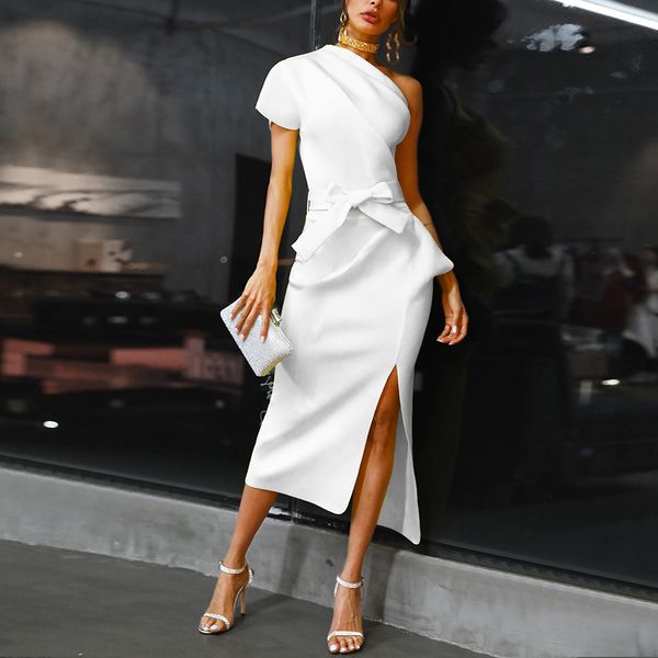 one shoulder ruched irregular party dress women slit high waist plunging dresses summer 2021 white black elegant vestidos femme, Black;gray
one shoulder ruched irregular party dress women slit high waist plunging dresses summer 2021 white black elegant vestidos femme, Black;gray
