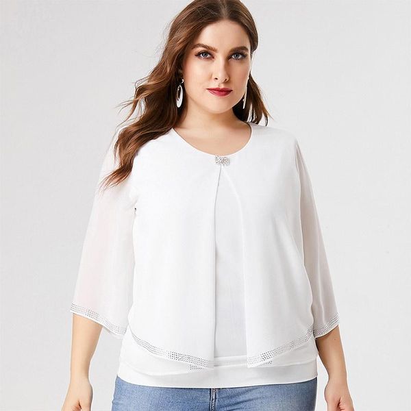 women's blouses & shirts 2021 fall women long sleeve chiffon blouse t-shirt fashion ladies retro elegant mom clothes plus size womens, White
women's blouses & shirts 2021 fall women long sleeve chiffon blouse t-shirt fashion ladies retro elegant mom clothes plus size womens, White