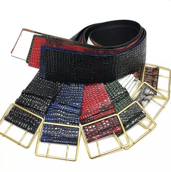 snake-like women's belt decorative waistband punk luxury belt leather cummerbunds for women dress crocodile grain gold, Black;brown
snake-like women's belt decorative waistband punk luxury belt leather cummerbunds for women dress crocodile grain gold, Black;brown