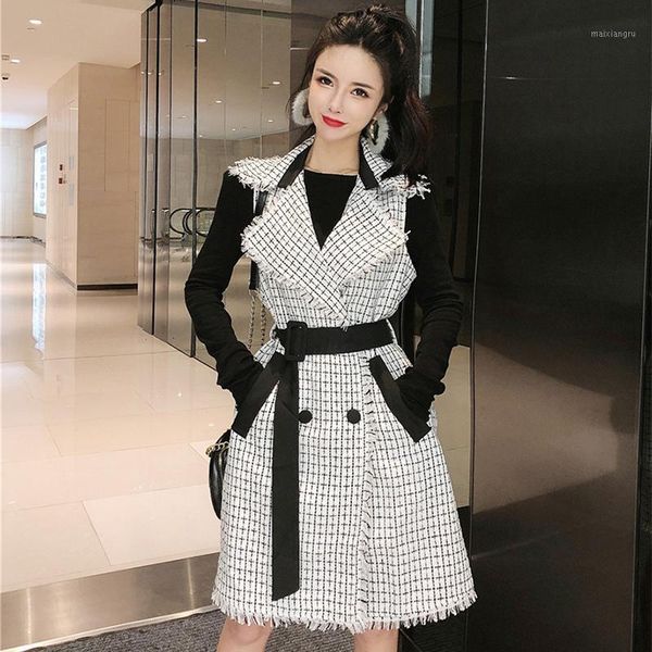 women british retro style large lapels fringed edging vest sashes notched long female vest jacket women casaco feminino1, Black;white
women british retro style large lapels fringed edging vest sashes notched long female vest jacket women casaco feminino1, Black;white