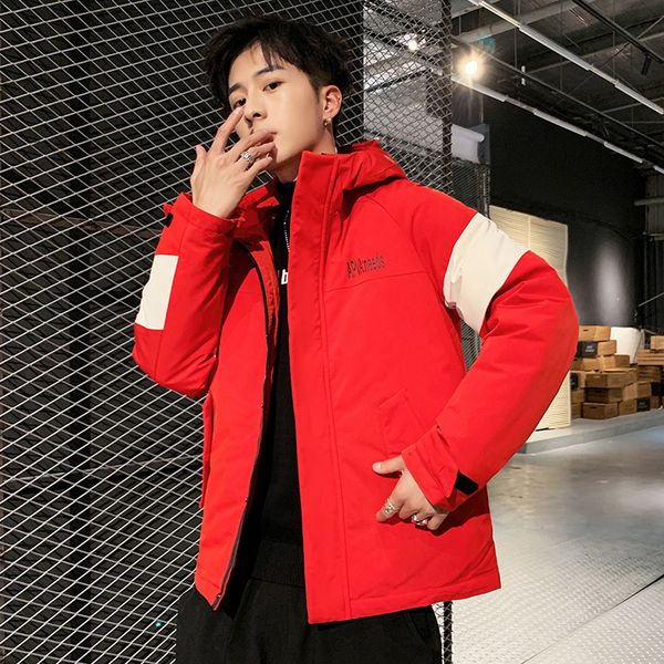 men's down jacket winter new boys down jacket fashion city korean hooded warm men's coat q1209, Black
men's down jacket winter new boys down jacket fashion city korean hooded warm men's coat q1209, Black