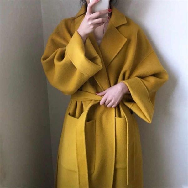 2020 autumn and winter models korean version of the straps lapel long paragraph ginger coat loose wool coat cashmere regular1, Black
2020 autumn and winter models korean version of the straps lapel long paragraph ginger coat loose wool coat cashmere regular1, Black