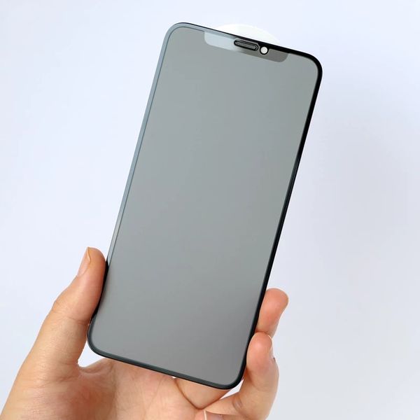 Matte Ceramics Protector Soft Film Anti-peeping 9H Full Cover for iPhone 12 11 pro max XS XR X 8 Plus Not Tempered Glass