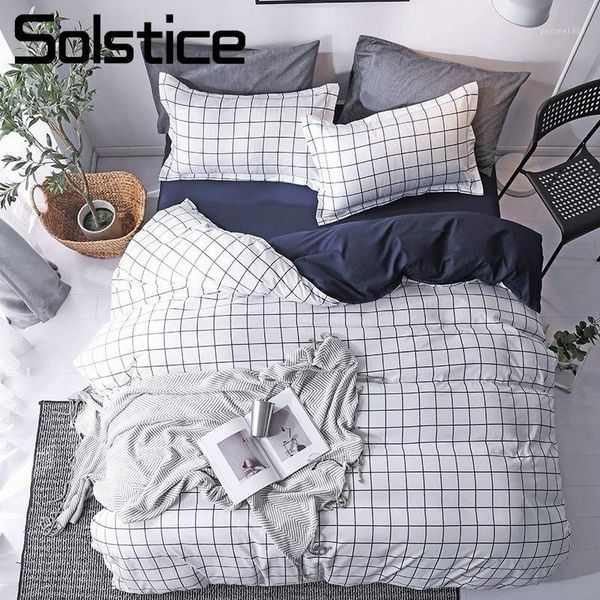 solstice home textile simple nordic bedding linen set for teen boy girls white blue plaid duvet cover pillow case flat bed sheet1
solstice home textile simple nordic bedding linen set for teen boy girls white blue plaid duvet cover pillow case flat bed sheet1
