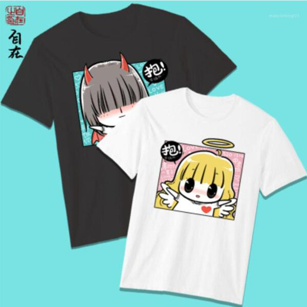 men's t-shirts devil's love original design holding short sleeve summer t-shirt men and women cartoon cute couple1, White;black
men's t-shirts devil's love original design holding short sleeve summer t-shirt men and women cartoon cute couple1, White;black