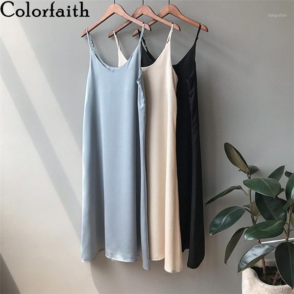 colorfaith new 2020 women summer sundress basic v-neck fashionable vintage elegant wild sleeveless satin long dress dr03681, Black;gray
colorfaith new 2020 women summer sundress basic v-neck fashionable vintage elegant wild sleeveless satin long dress dr03681, Black;gray