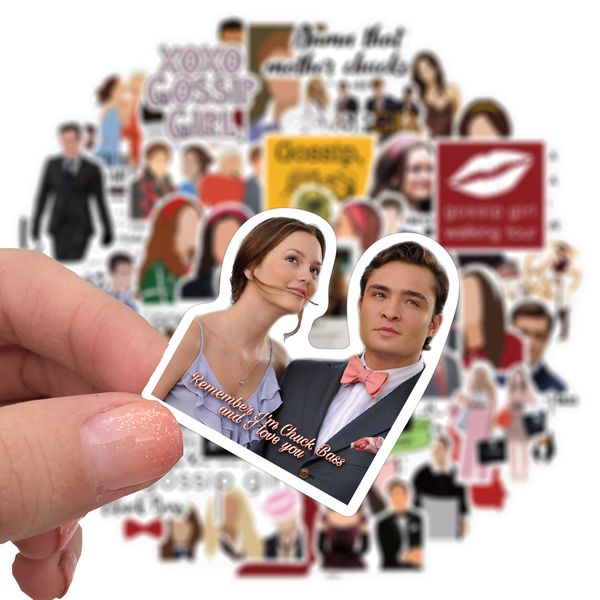 50 pcs gossip girl small waterproof sticker gift for graffiti on bicycle car travel case lapskateboard guitar
50 pcs gossip girl small waterproof sticker gift for graffiti on bicycle car travel case lapskateboard guitar