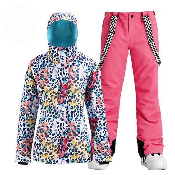 skiing jackets fashion leopard women's snow suit wear snowboard clothing waterproof costumes winter outdoor jacket + bibs pants1
skiing jackets fashion leopard women's snow suit wear snowboard clothing waterproof costumes winter outdoor jacket + bibs pants1