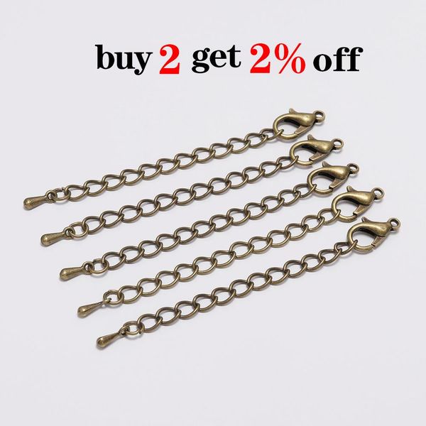 20pcs / серия 50 70мм tone extended extension tail chain омаров застежками разъем для diy изготовление ювелирных изделий выводы браслет ожер
20pcs / серия 50 70мм tone extended extension tail chain омаров застежками разъем для diy изготовление ювелирных изделий выводы браслет ожер