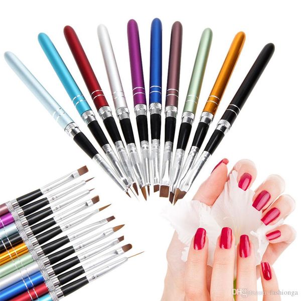 10pcs nail art brush set tools painting pen for false tips uv nail gel polish painting nail brushes tool, Yellow
10pcs nail art brush set tools painting pen for false tips uv nail gel polish painting nail brushes tool, Yellow