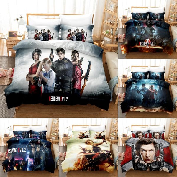 low price wholesale resident evil themed 3d bedding sets quilt cover with pillowcase 2/3 pcs kids universal polyester brushed skin-friendly
low price wholesale resident evil themed 3d bedding sets quilt cover with pillowcase 2/3 pcs kids universal polyester brushed skin-friendly