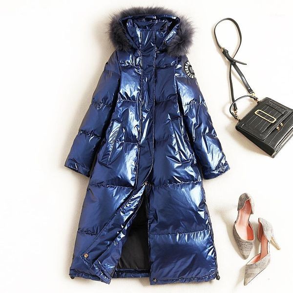 european 2019 winter fashion plus size bright raccoon fur collar down jacket woman hooded long warm coat women parka1, Black
european 2019 winter fashion plus size bright raccoon fur collar down jacket woman hooded long warm coat women parka1, Black