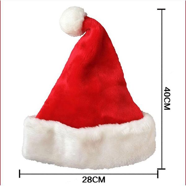 new year thicken plush christmas hat christmas ornament home santa gift winter warm hat sale
new year thicken plush christmas hat christmas ornament home santa gift winter warm hat sale
