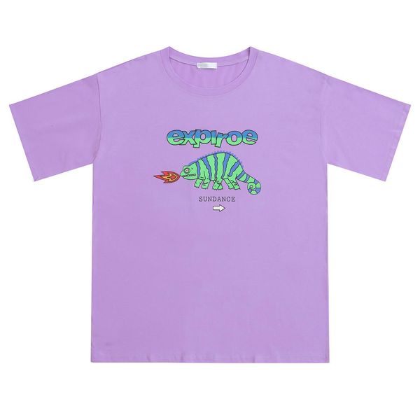 fashion design women summer tshirt cotton expiroe printed femme cotton purple t-shirt short sleeve ladies tee sweet, White
fashion design women summer tshirt cotton expiroe printed femme cotton purple t-shirt short sleeve ladies tee sweet, White