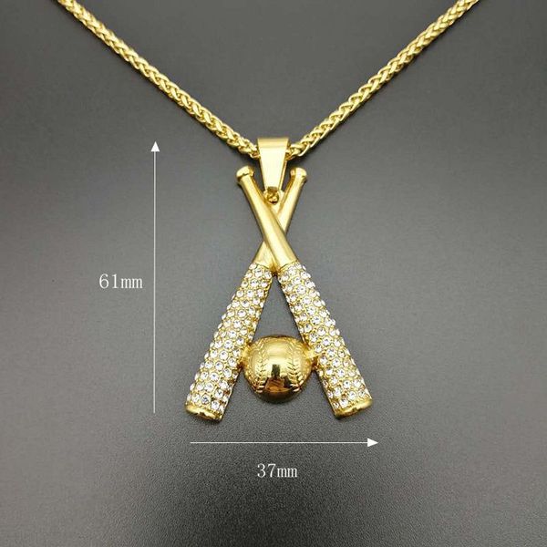 out hip color hop gold bling stainless iced steel baseball pendants necklaces for men rapper jewelry drop shipping
out hip color hop gold bling stainless iced steel baseball pendants necklaces for men rapper jewelry drop shipping