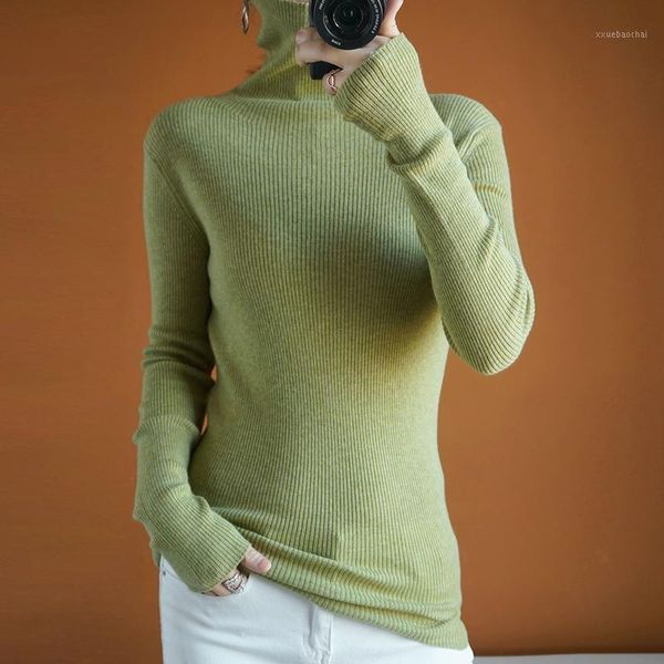 autumn and winter new worsted cashmere sweater woman high collar pullover sweater slim pullover high elastic knitted1, White;black
autumn and winter new worsted cashmere sweater woman high collar pullover sweater slim pullover high elastic knitted1, White;black