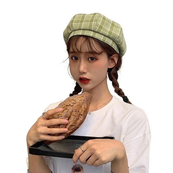 stingy brim hats women beret for winter female plaid vintage octagonal hat casual autumn girl cap elegant lady, Blue;gray
stingy brim hats women beret for winter female plaid vintage octagonal hat casual autumn girl cap elegant lady, Blue;gray