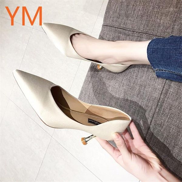 dress shoes 2021 basic shallow women pumps thin high heel pointed toe slip-on party all match womens zapatos de mujer1, Black
dress shoes 2021 basic shallow women pumps thin high heel pointed toe slip-on party all match womens zapatos de mujer1, Black