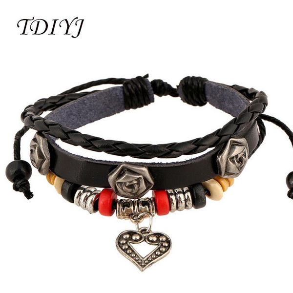 charm bracelets tdiyj punk turkish beads for women men wristband cuff genuine leather bracelet ethnic vintage jewelry bijouterie 5pcs, Golden;silver
charm bracelets tdiyj punk turkish beads for women men wristband cuff genuine leather bracelet ethnic vintage jewelry bijouterie 5pcs, Golden;silver