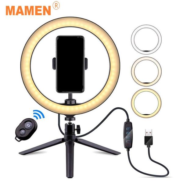 flash heads mamen 6/8/10 inch led ring light selfie lamp with mini tripod stand phone holder usb plug for youtube video pography studio
flash heads mamen 6/8/10 inch led ring light selfie lamp with mini tripod stand phone holder usb plug for youtube video pography studio