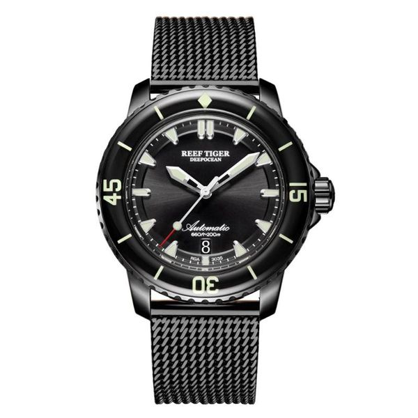 men automatic watch,mens dive watches reef tiger luxury man sport wristwatch relogio 200m waterproof self wind mechanical clock, Slivery;brown
men automatic watch,mens dive watches reef tiger luxury man sport wristwatch relogio 200m waterproof self wind mechanical clock, Slivery;brown