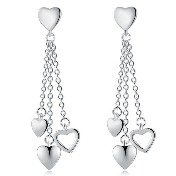 fashion statement earrings 2021 love heart earrings for women hanging dangle drop earing modern female jewelry, Silver
fashion statement earrings 2021 love heart earrings for women hanging dangle drop earing modern female jewelry, Silver