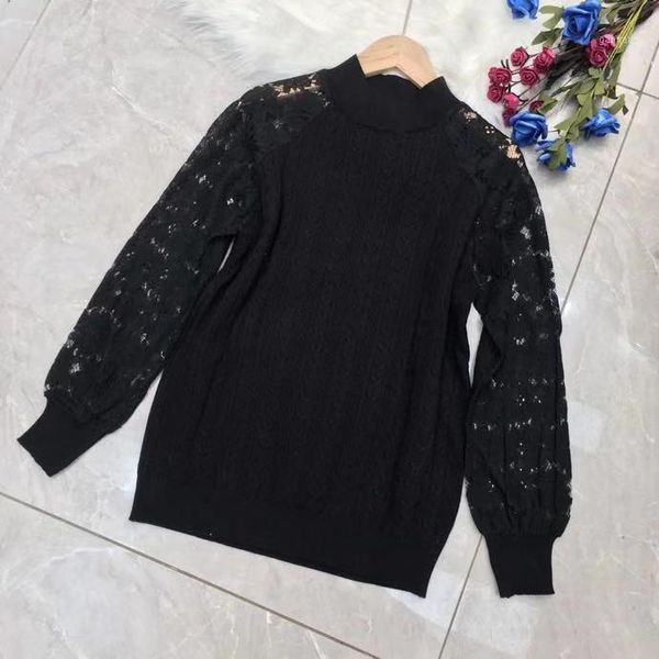 k12558 fashion women's sweaters 2021 runway european design party style women's clothing1, White;black
k12558 fashion women's sweaters 2021 runway european design party style women's clothing1, White;black