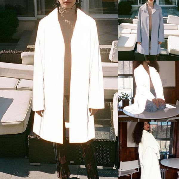 sagace new listing street cool trench coat ladies lapel solid color loose reflective long windbreaker chic fashion1, Tan;black
sagace new listing street cool trench coat ladies lapel solid color loose reflective long windbreaker chic fashion1, Tan;black