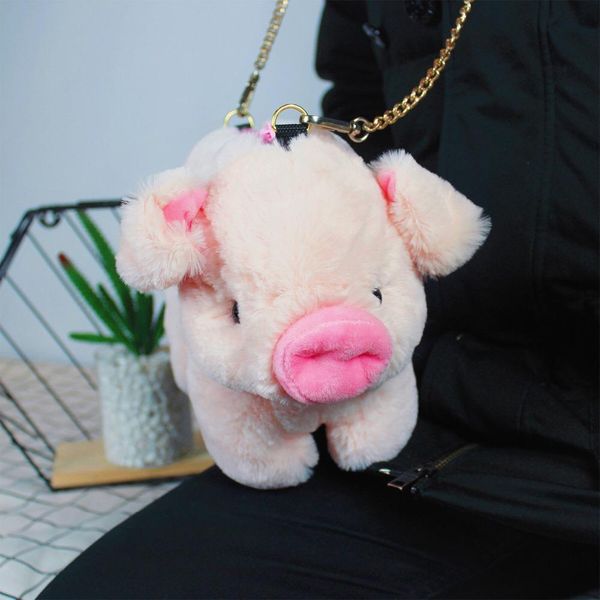 2 kinds piggy pink plush bag single shoulder stuffed animals purse girls standing pig head backpack for cellphone napkin coin wmtqdo
2 kinds piggy pink plush bag single shoulder stuffed animals purse girls standing pig head backpack for cellphone napkin coin wmtqdo