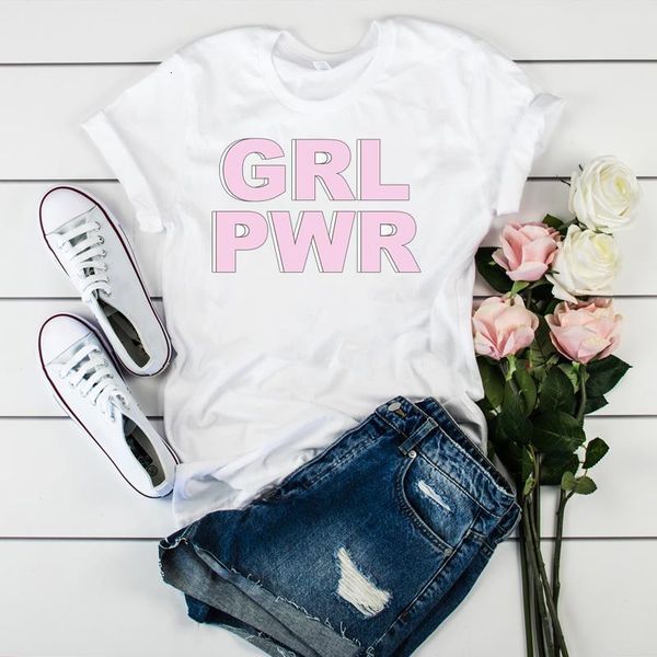 women girl power feminist letters fashion print ladies graphic tshirt clothes t tee female womens shirt clothing t-shirt, White
women girl power feminist letters fashion print ladies graphic tshirt clothes t tee female womens shirt clothing t-shirt, White