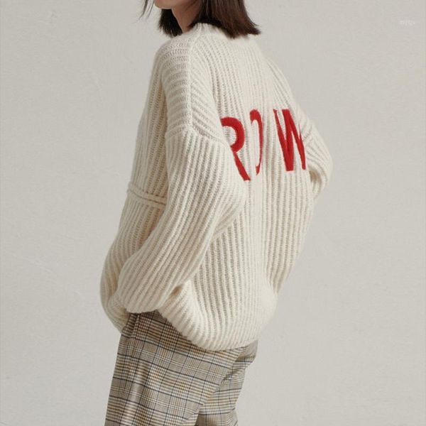 fashion women casual sweater loose embroidery pullovers warm wool knitwear female solid chic sweater outerwear streetwear1, White;black
fashion women casual sweater loose embroidery pullovers warm wool knitwear female solid chic sweater outerwear streetwear1, White;black